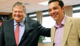 Ευάγγελος Βενιζέλος και Αλέξης Τσίπρας.