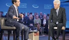 Αλέξης Τσίπρας και Μπιλ Κλίντον.