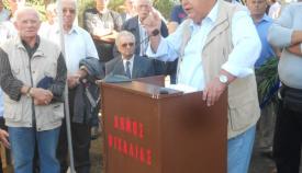 27.09.2015: Ο δημοσιογράφος και συγγραφέας Σπύρος Χατζάρας ήταν ο κεντρικός ομιλητής.