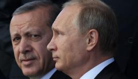 Ταγίπ Ερντογάν και Βλαντιμίρ Πούτιν.