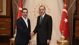 Αλέξης Τσίπρας και Ταγίπ Ερντογάν.