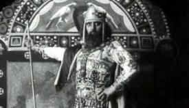 Ο Κωνσταντίνος Παλαιολόγος όπως εμφανίζεται στην «Αγωνία του Βυζαντίου».