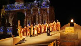 Σκηνή από την «Αΐντα» της Λυρικής Σκηνής.