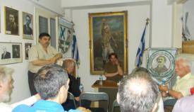 03.07.2017: Ο πρόεδρος του Συνδέσμου της «Χ» Ιωάννης Γιαννάκενας.