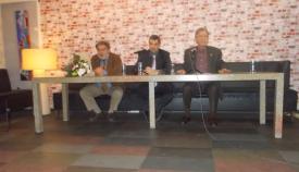 05.03.2018: Κώστας Δημητριάδης, Μάνος Χατζηδάκης και Ιωάννης Κακολύρης στο πάνελ της εκδήλωσης.