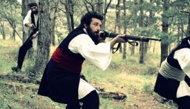 Από τα γυρίσματα της ταινίας «Έξοδος 1826».