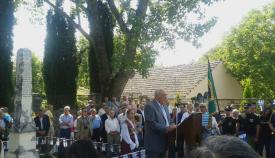 28.08.2016: Ο πρόεδρος της Ένωσης Αποστράτων Αξιωματικών Στρατού (παράρτημα Ιωαννίνων) Δημήτριος Κωστούλας.