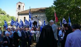 30.08.2015: Τον πανηγυρικό λόγο εκφώνησε ο υποστράτηγος ε.α. Σταύρος Νικόπουλος.