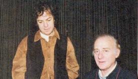 Γιάννης Πάριος και Χατζηνάσιος στην ηχογράφηση της «Επίθεσης Αγάπης».