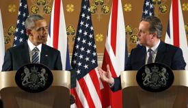 Μπάρακ Ομπάμα και Ντέιβιντ Κάμερον.