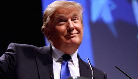 Ο Ντόναλντ Τραμπ, υποψήφιος για το προεδρικό χρίσμα του Ρεπουμπλικανικού Κόμματος.