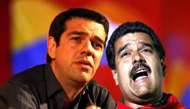 Αλέξης Τσίπρας και Νικολάς Μαδούρο.
