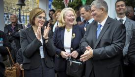 Από τις εκδηλώσεις μνήμης στο στρατιωτικό κοιμητήριο στο χωριό Βουλιαράτες. Κανείς από όσους ήταν στην τελετή και έμαθαν τι συνέβαινε με τον Κωνσταντίνο Κατσίφα δεν προέβη στην παραμικρή αντίδραση.