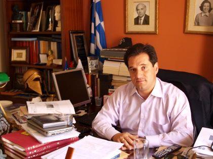 Ο Άδωνις Γεωργιάδης.