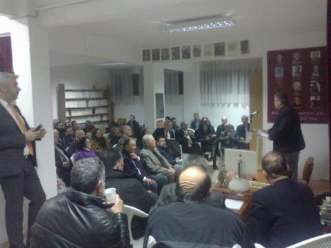 16.01.2016: Κοπή της παραδοσιακής βασιλόπιτας των «Δεσμών Ελλήνων».