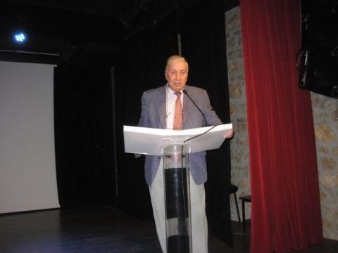 09.10.2016: Ο συντονιστής της εκδήλωσης Πολύδωρος Δάκογλου.