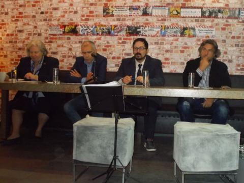 2ο τραπέζι συζητήσεων: Ελίνα Μαστέλλου-Γιαννάκενα, Νίκος Καρράς, Σπύρος Δημητρίου.