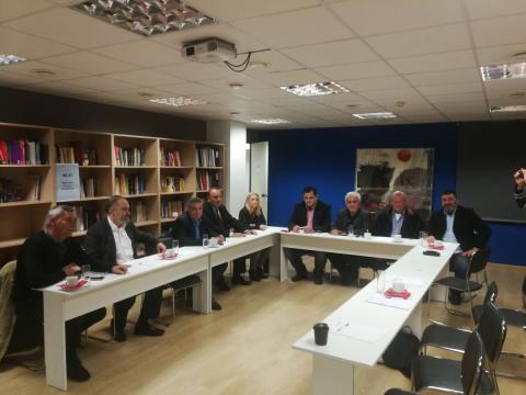 17.11.2018: Συνάντηση του Εθνικού Συντονιστικού Οργάνου με εκπροσώπους πατριωτικών κομμάτων στην Αθήνα.