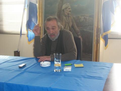 07.02.2016: Ο συγγραφέας Πέτρος Μακρής-Στάικος μιλάει για τον Κίτσο Μαλτέζο.